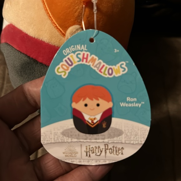 NWT-Squishmallows Ron Weasley 6.5-inch Plush – Harry Potter - Picture 8 of 9